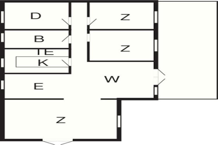 6 Person Holiday Home In Блокхус Екстериор снимка
