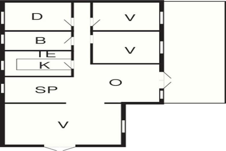 6 Person Holiday Home In Блокхус Екстериор снимка